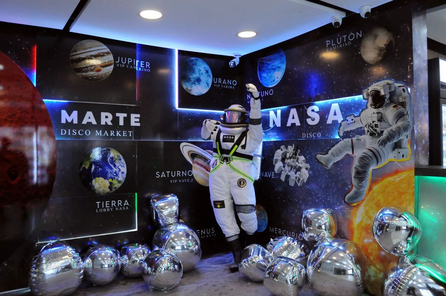 re-inauguración de NASA Disco